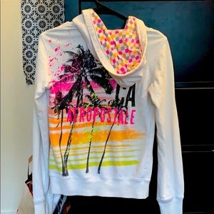 SUPER CUTE AERO JACKET NEW palm trees